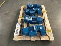 Demag - 3x industriële haakse tandwielmotoren met rem - afbeelding 1 van  10