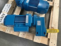 Demag - 3x industriële haakse tandwielmotoren met rem - afbeelding 8 van  10