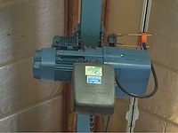 Demag 1 tons bovenloophalkraan met 45 meter rails - afbeelding 5 van  13