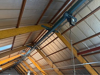 Demag 1 tons bovenloophalkraan met 45 meter rails - afbeelding 1 van  13