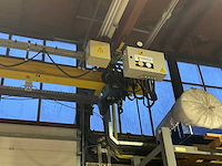 Demag 16954201 enkelligger bovenloopkraan 1 ton v.v. loopcat met elektro kettingtakel + 55 meter m1 kraanbaan - afbeelding 7 van  12