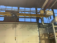 Demag 16954201 enkelligger bovenloopkraan 1 ton v.v. loopcat met elektro kettingtakel + 55 meter m1 kraanbaan - afbeelding 8 van  12