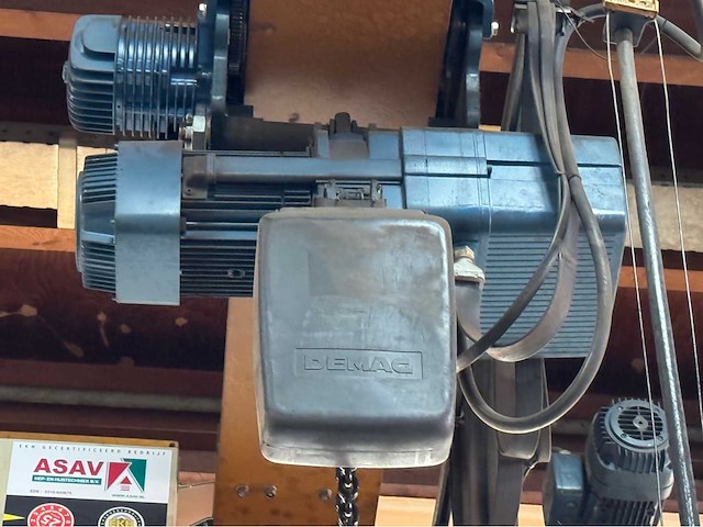 Demag 3,20 tons bovenloophalkraan - afbeelding 10 van  14