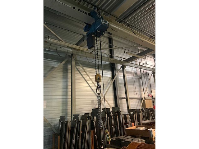 Demag bovenloophalkraan met 3 kettingtakels - afbeelding 2 van  22
