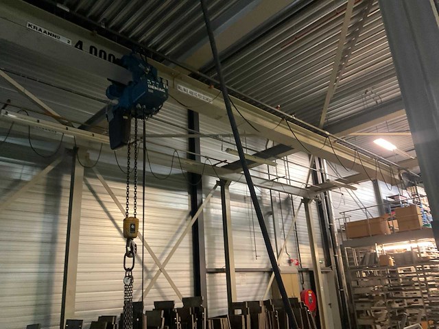 Demag bovenloophalkraan met 3 kettingtakels - afbeelding 4 van  22