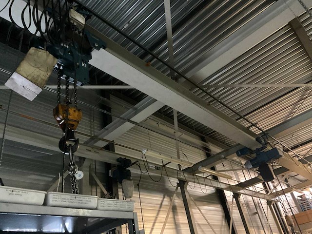 Demag bovenloophalkraan met 3 kettingtakels - afbeelding 21 van  22