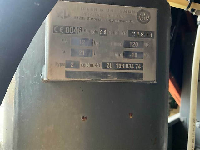 Demag / compair ds30 / dlt 0404 hogedrukcompressor - afbeelding 4 van  16