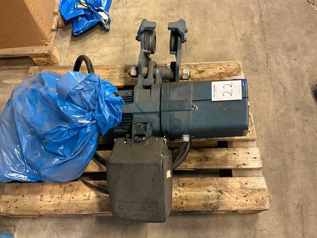 Demag dkun 10-1250 k v1 f4 elektrische kettingtakel - afbeelding 2 van  7