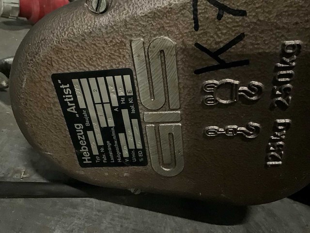 Demag kettingtakel 250kg - afbeelding 3 van  4