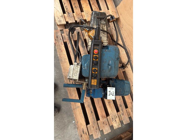 Demag pk5n-f kettingtakel met loopkat - afbeelding 1 van  1