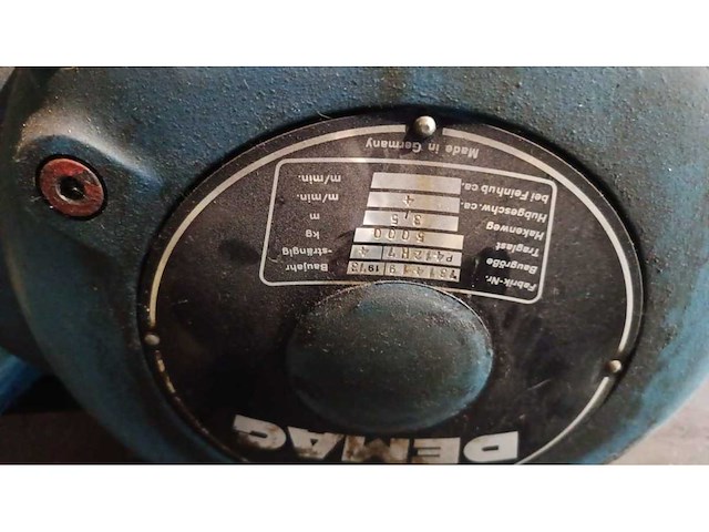 Demag staaldraad takel - afbeelding 5 van  6