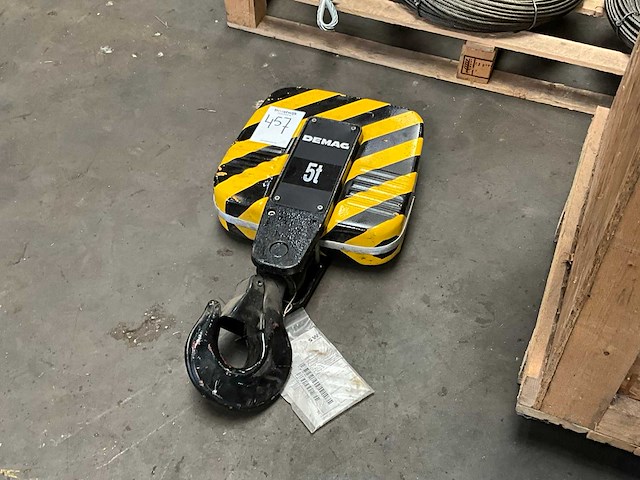 Demag staalkabel hijsblok - afbeelding 1 van  4