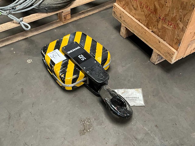 Demag staalkabel hijsblok - afbeelding 2 van  4