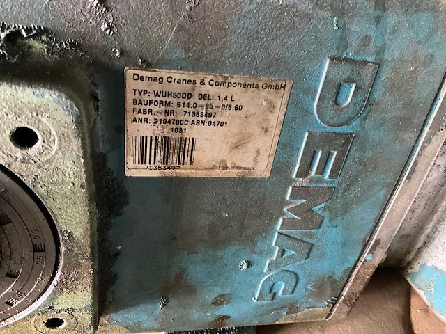 Demag vertragingsmotor (16x) - afbeelding 3 van  4