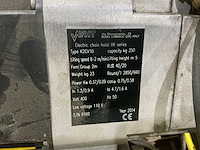 Demag zwenkkraaninstallatie met vht kettingtakel – 250 kg capaciteit - afbeelding 3 van  18