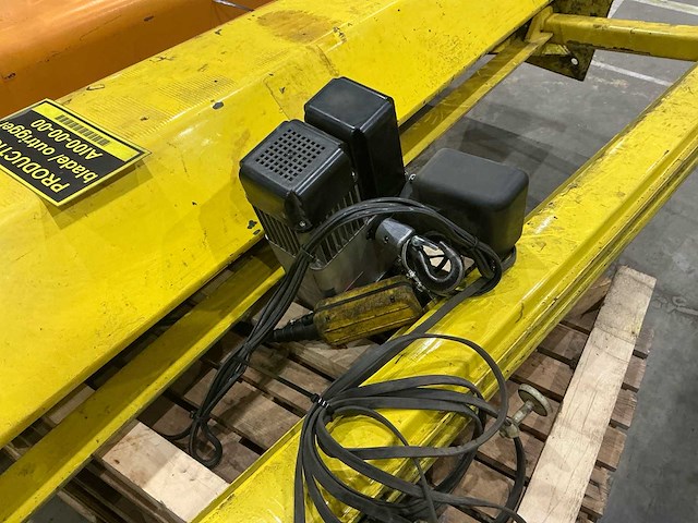 Demag zwenkkraaninstallatie met vht kettingtakel – 250 kg capaciteit - afbeelding 2 van  15