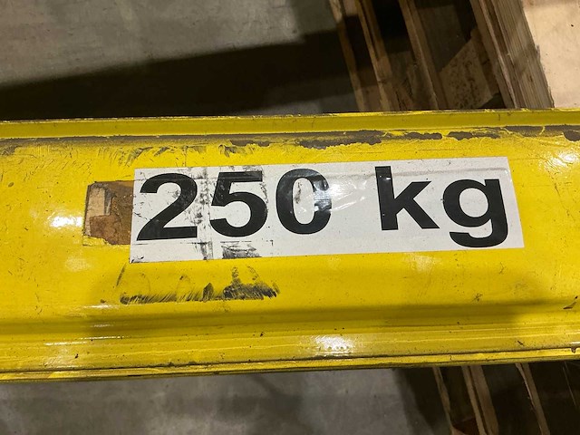 Demag zwenkkraaninstallatie met vht kettingtakel – 250 kg capaciteit - afbeelding 3 van  15