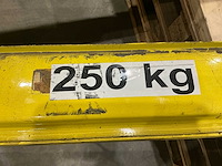 Demag zwenkkraaninstallatie met vht kettingtakel – 250 kg capaciteit - afbeelding 3 van  15