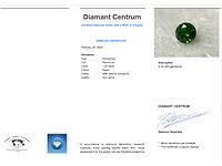 Demantoid - 1.03 carat natuurlijke demantoid - afbeelding 3 van  5