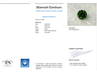Demantoid 0.55 carat natuurlijke demantoid - afbeelding 3 van  5