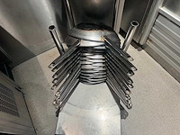 Demeyere - rvs transportkar met 20x wokpan - afbeelding 2 van  5