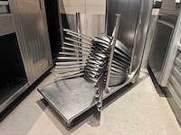 Demeyere - rvs transportkar met 20x wokpan - afbeelding 2 van  4