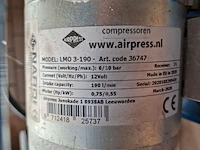 Demo compressor airpress, lmo 3-190, bouwjaar 2020 - afbeelding 4 van  5