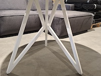 Demo eettafel, studio henk, eiken butterfly, wit - afbeelding 3 van  6