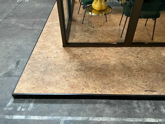 Demontabele kantoor- vergaderunit 400x400x260cm v.v. toshiba rasb13 airco-unit, muuto verlichting - afbeelding 5 van  10