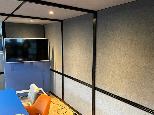 Demontabele kantoor- vergaderunit 480x360x260cm v.v. toshiba rasb13 airco-unit - afbeelding 5 van  6