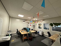 Demontabele kantoorunit 500x500x280cm v.v. dubbelglas + stroomvoorzieningen - afbeelding 4 van  7