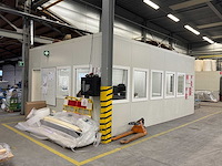 Demontabele kantoorunit 690x500x300cm v.v. dubbelglas + stroomvoorzieningen - afbeelding 2 van  6
