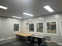 Demontabele kantoorunit 690x500x300cm v.v. dubbelglas + stroomvoorzieningen - afbeelding 4 van  6