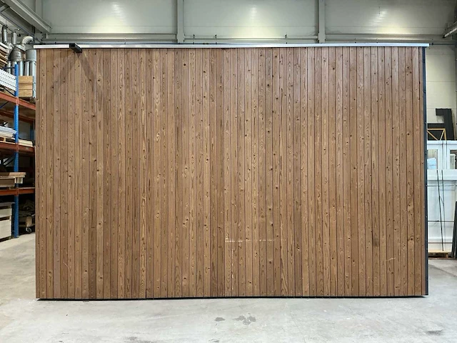 Demontabele kantoorunit tuinkantoor hout designlook - afbeelding 34 van  61