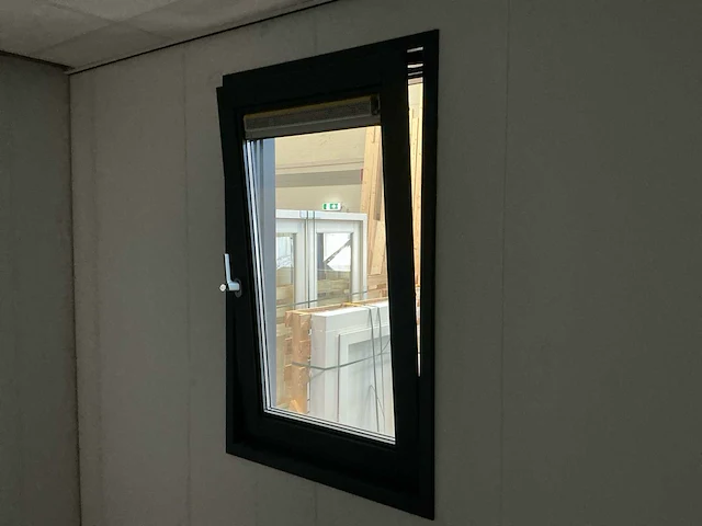 Demontabele kantoorunit tuinkantoor hout designlook - afbeelding 48 van  61