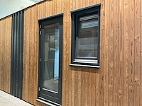 Demontabele kantoorunit tuinkantoor hout designlook - afbeelding 60 van  61