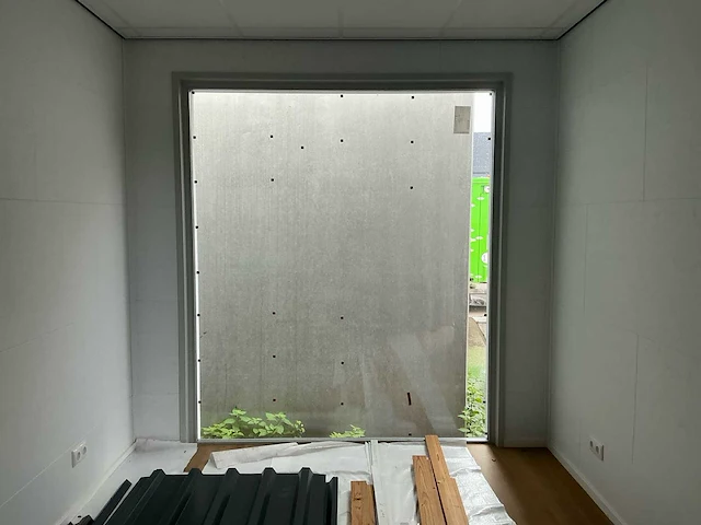 Demontabele kantoorunit tuinkantoor hout designlook - afbeelding 30 van  47