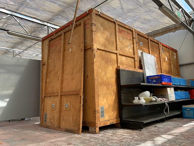Demontabele opslagcontainer - 8 m3 - afbeelding 1 van  8
