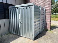 Demontabele opslagcontainer