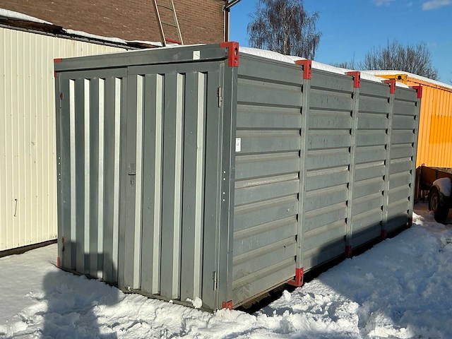 Demontable plaatstalen berging - afbeelding 1 van  14