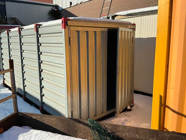 Demontable plaatstalen berging - afbeelding 8 van  14