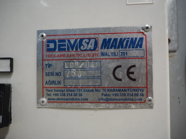 Demsa makina - afbeelding 7 van  15