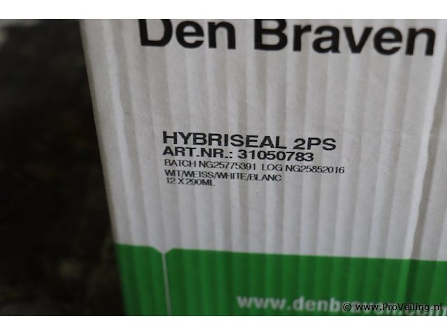 Den braven hybriseal - 10 bussen á 290ml - afbeelding 2 van  3