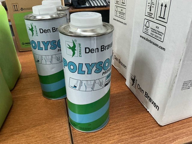 Den braven tweecomponenten pouesterplamuur (3x) - afbeelding 1 van  2
