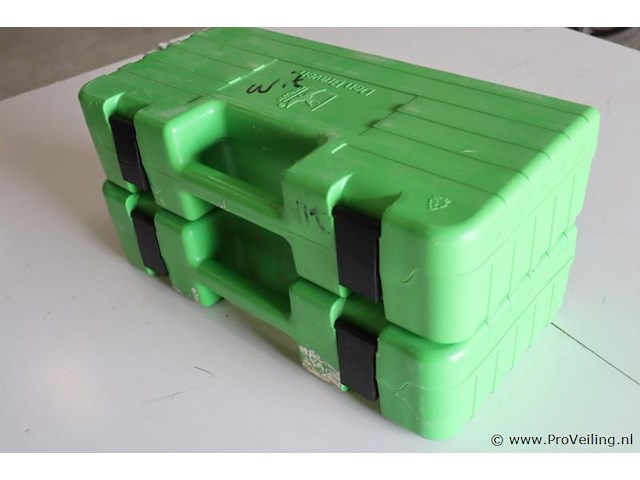 Den braven zwaluw opbergkoffer (leeg t.b.v. hybriseal 2ps - 2 stuks - afbeelding 1 van  3