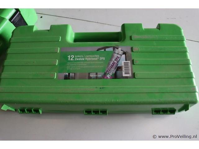 Den braven zwaluw opbergkoffer (leeg t.b.v. hybriseal 2ps - 2 stuks - afbeelding 3 van  3