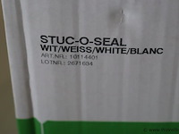 Den braven zwaluw structuurkit voor stuc- en pleisterwerk stuc-o-seal 10114401 - 11 stuks á 310ml - afbeelding 2 van  3