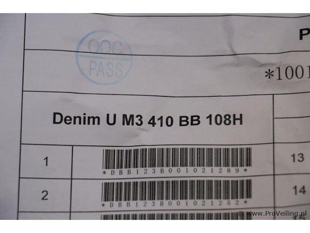 Denim u zonnepaneel m3 410 bb 108h u-m3-410-bb-108h - 1 pallet á 36 stuks - afbeelding 4 van  5