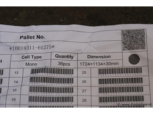 Denim u zonnepaneel m3 410 bb 108h u-m3-410-bb-108h - 1 pallet á 36 stuks - afbeelding 5 van  5