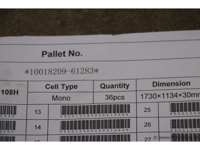 Denim u zonnepaneel m3b 410 btg 108h - 1 pallet á 36 stuks - afbeelding 5 van  5